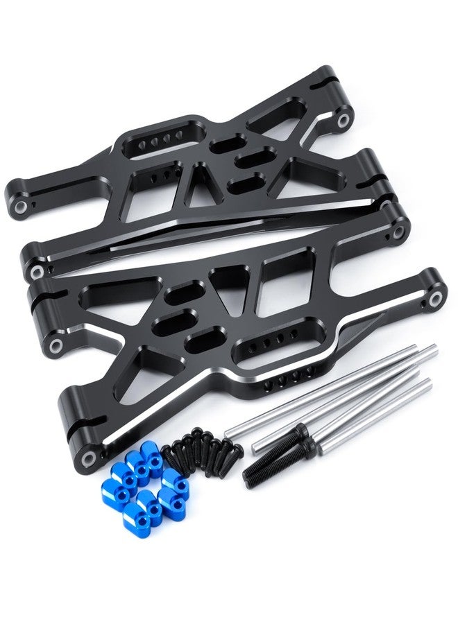 WEFEINO Aluminum Alloy Front or Rear Suspension Upper/Lower Arms Upgrade Parts for 1/5 Tra-xxas X-MAXX XMAXX RC Car Buggy (Lower Arms) - Image 5